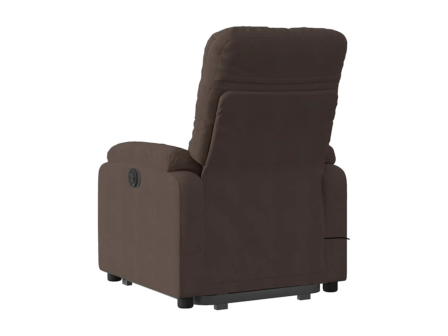 Fauteuil inclinable massant électrique marron