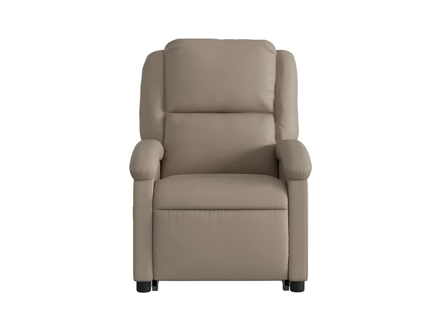 Fauteuil inclinable massant Cappuccino Similicuir