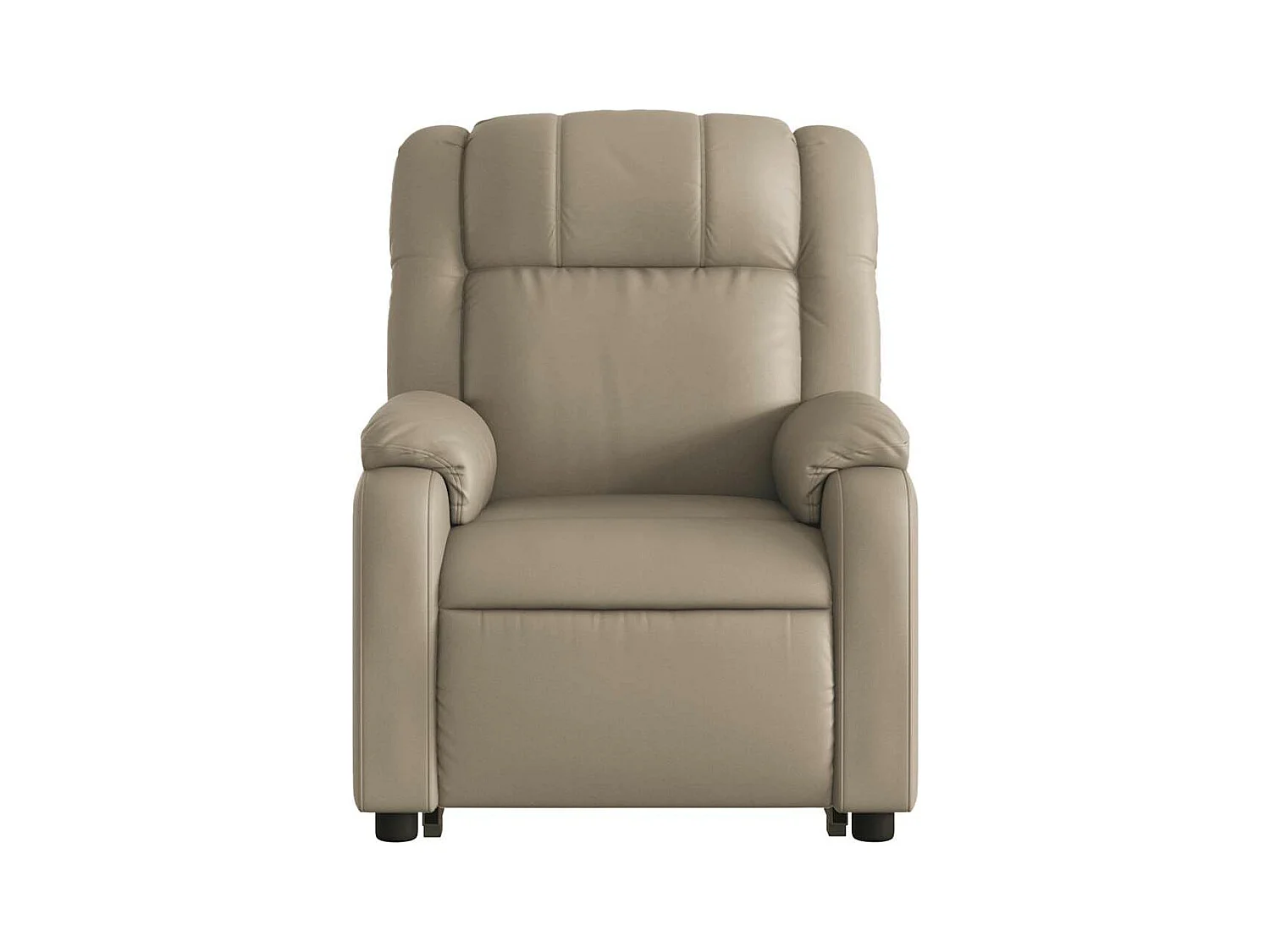 Fauteuil inclinable massant Cappuccino Similicuir