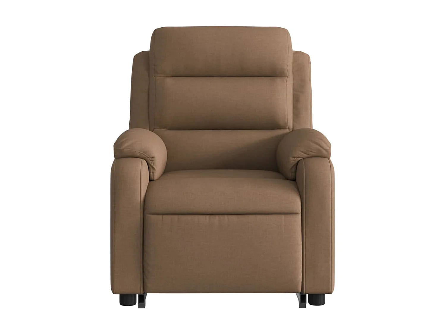 Fauteuil massant inclinable Marron Tissu