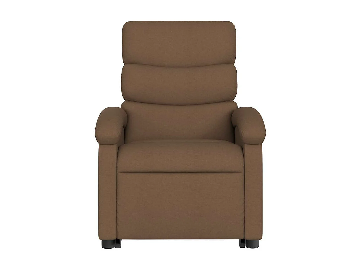 Fauteuil massant inclinable Marron Tissu