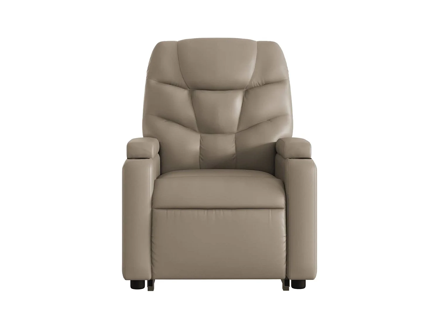 Fauteuil inclinable massant Cappuccino Similicuir