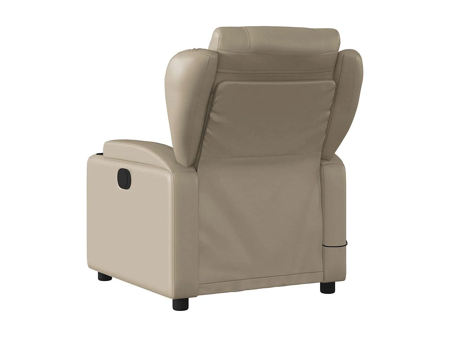 Fauteuil massant inclinable Cappuccino Similicuir