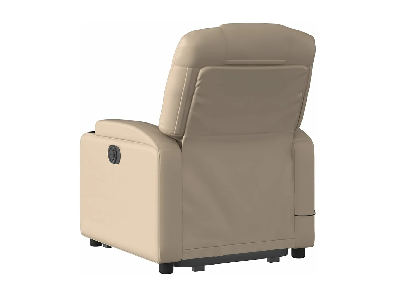Fauteuil inclinable massant Cappuccino Similicuir