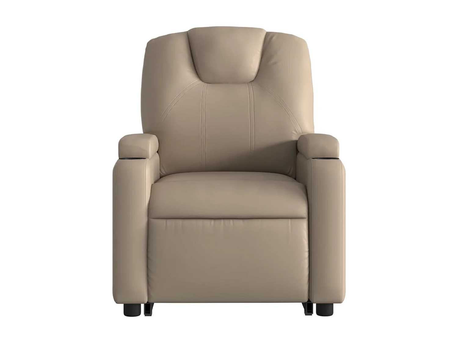Fauteuil inclinable massant Cappuccino Similicuir