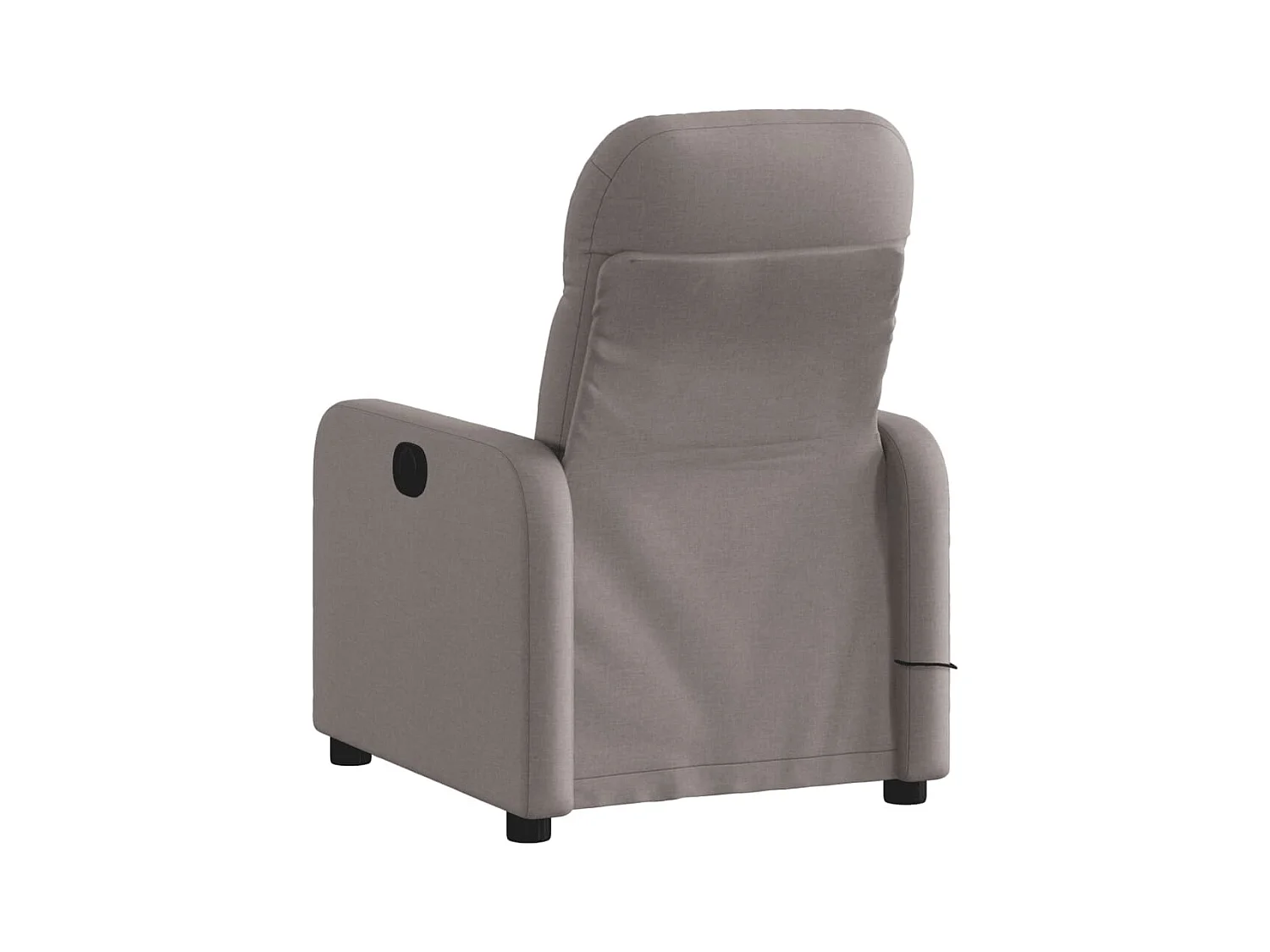 Fauteuil massant inclinable Taupe Tissu