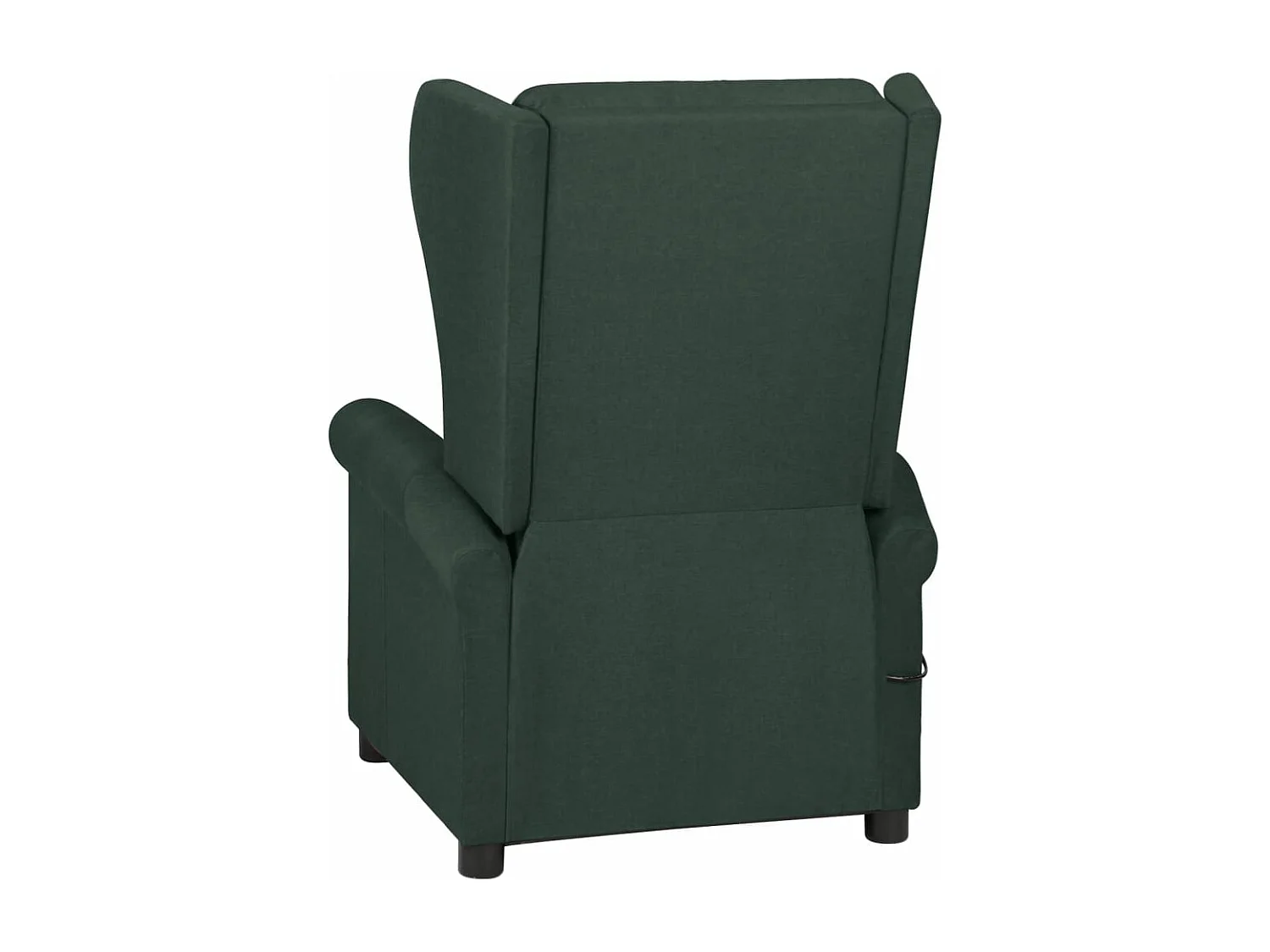 Fauteuil inclinable Vert foncé Tissu