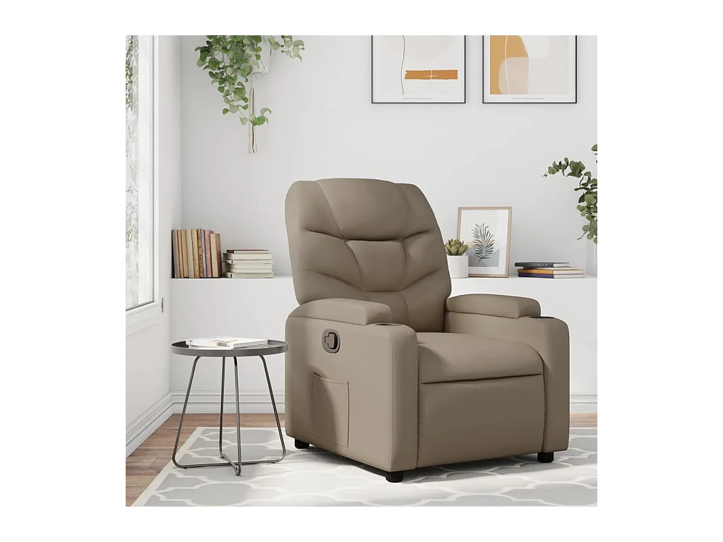 Fauteuil inclinable Cappuccino Similicuir