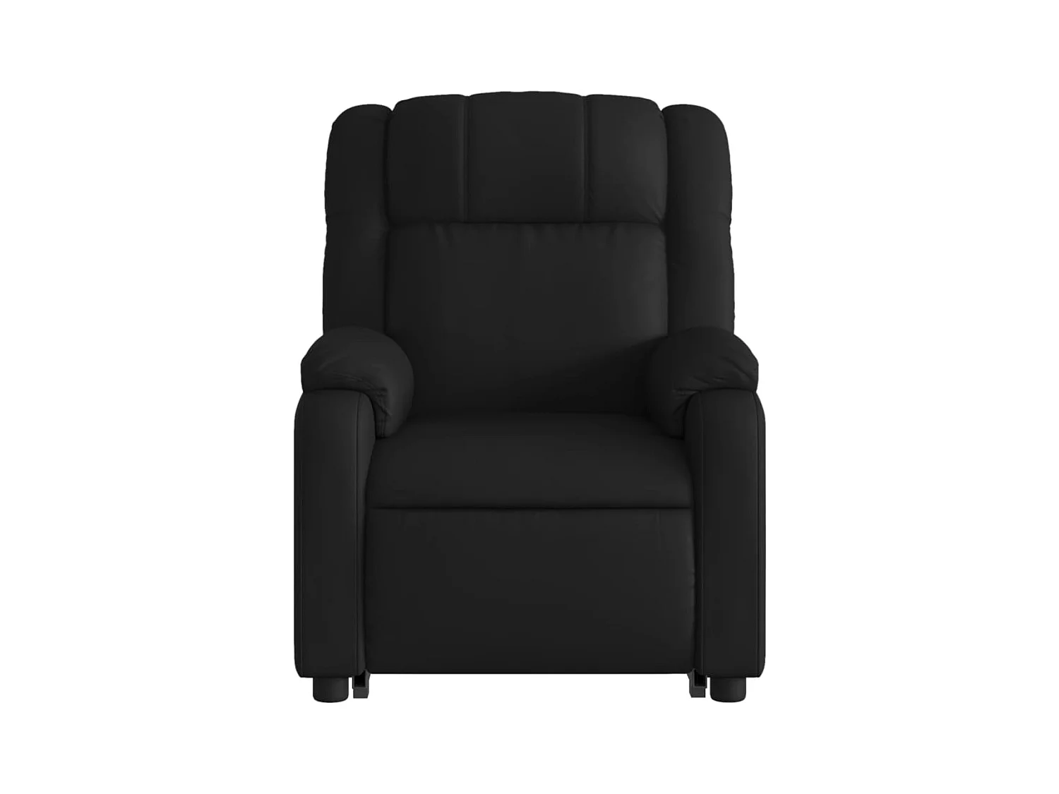 Fauteuil inclinable électrique noir similicuir