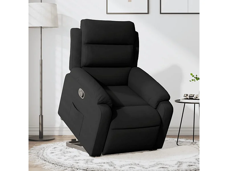 Fauteuil inclinable Noir Velours