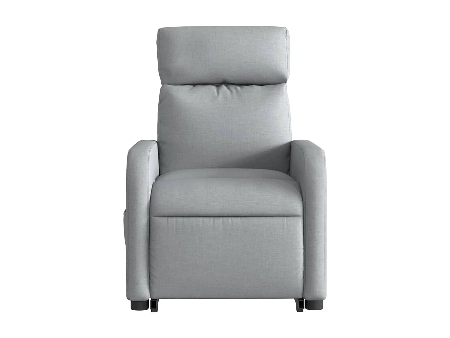 Fauteuil inclinable Gris clair Tissu