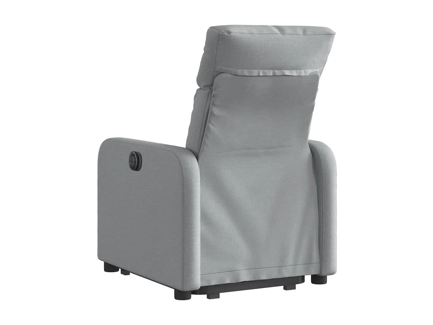 Fauteuil inclinable Gris clair Tissu