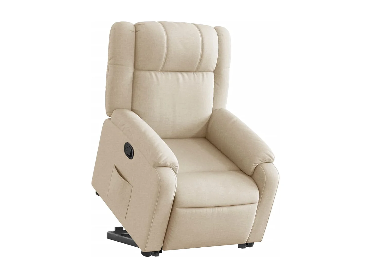 Fauteuil inclinable Crème Tissu