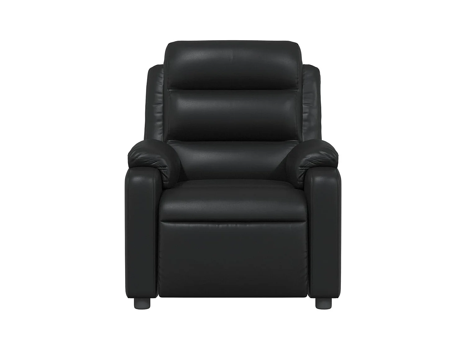 Fauteuil inclinable Noir Similicuir