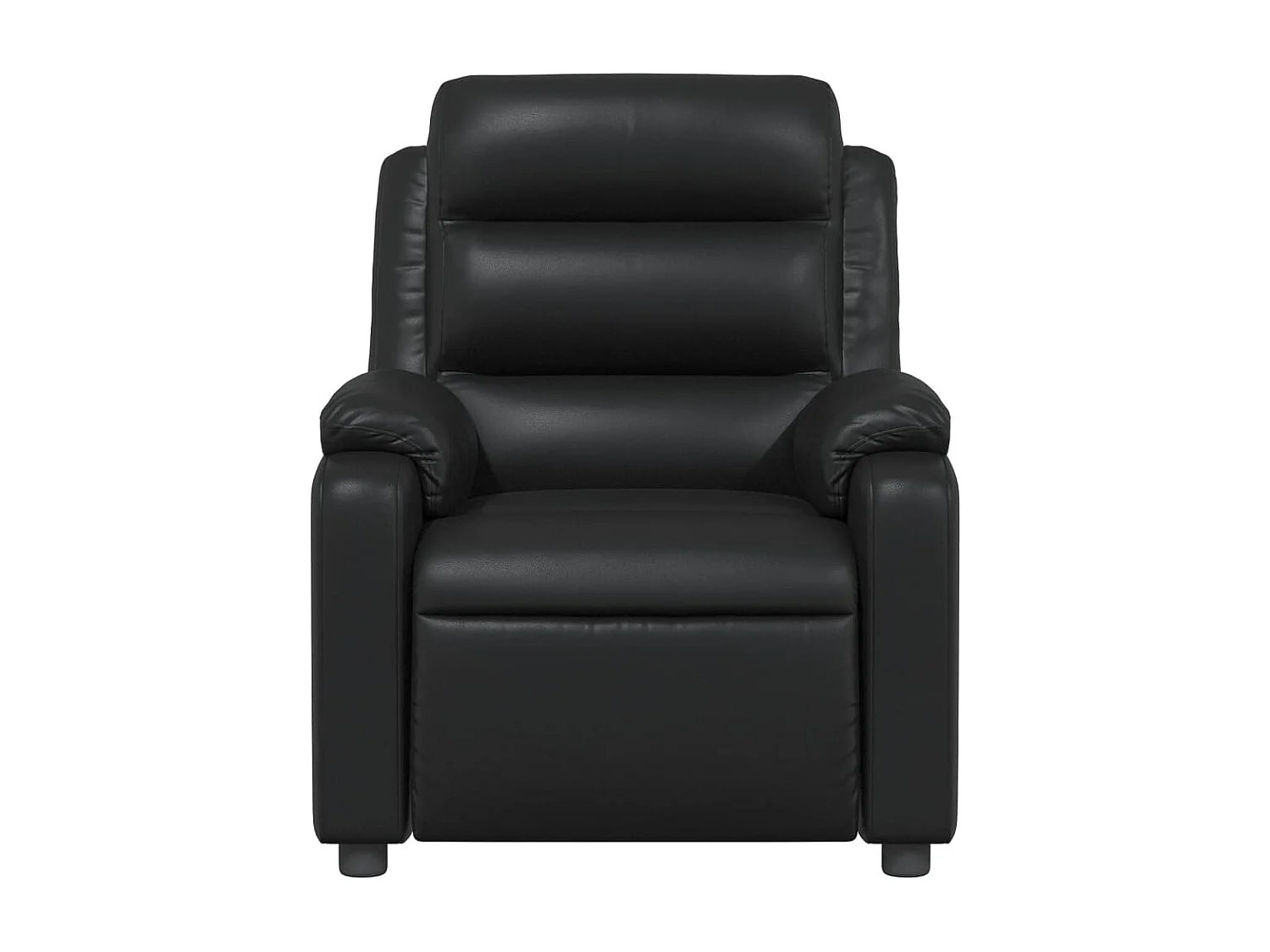 Fauteuil inclinable Noir Similicuir
