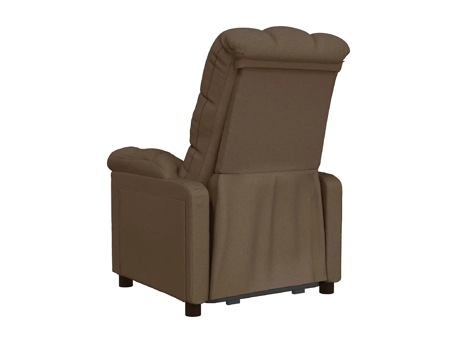 Fauteuil inclinable Marron Tissu