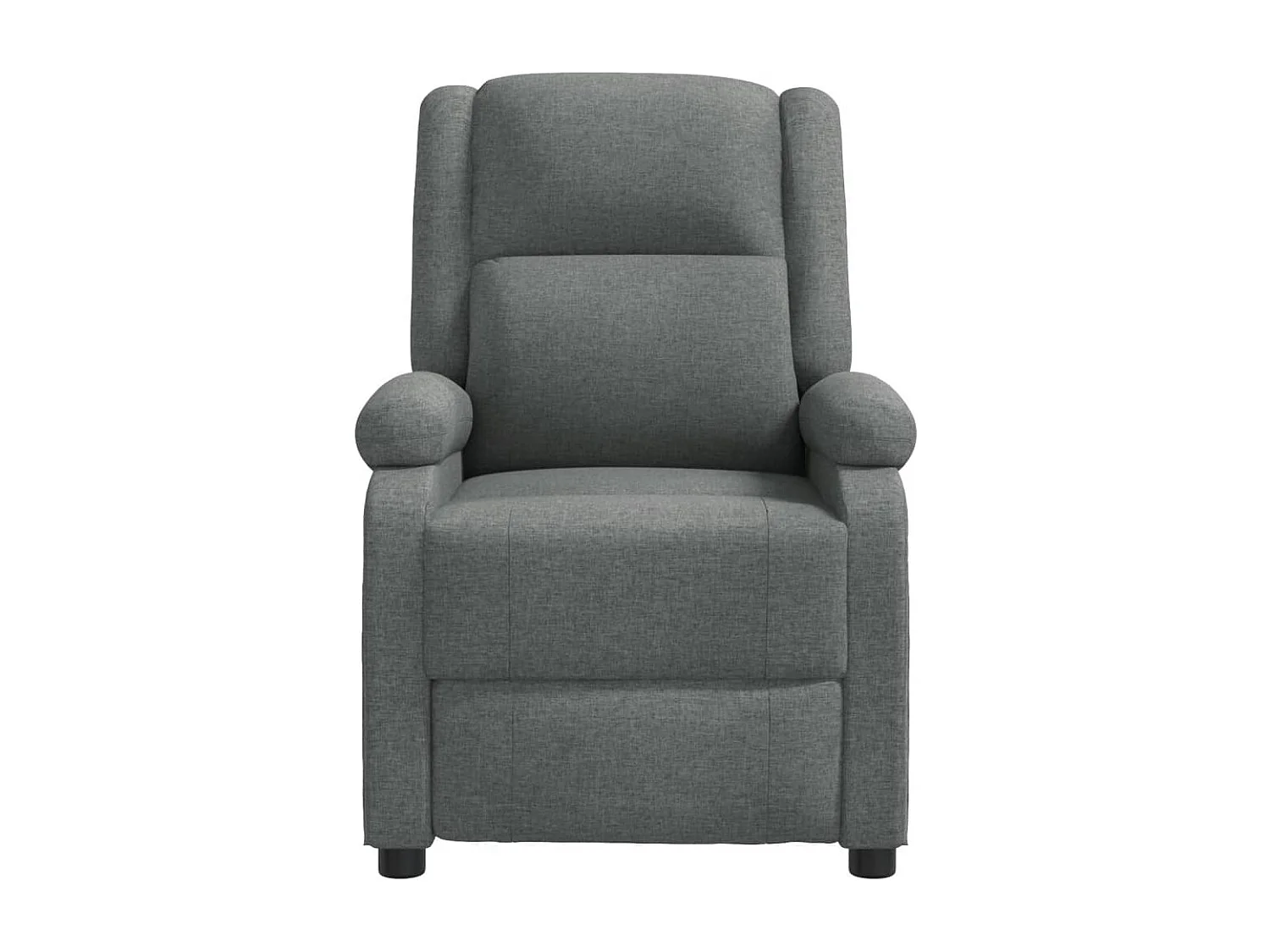 Fauteuil inclinable Gris foncé Tissu