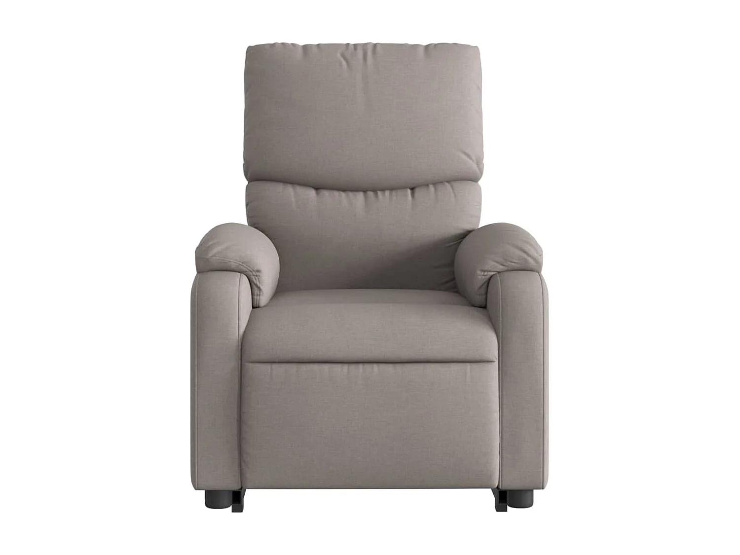 Fauteuil inclinable électrique taupe tissu