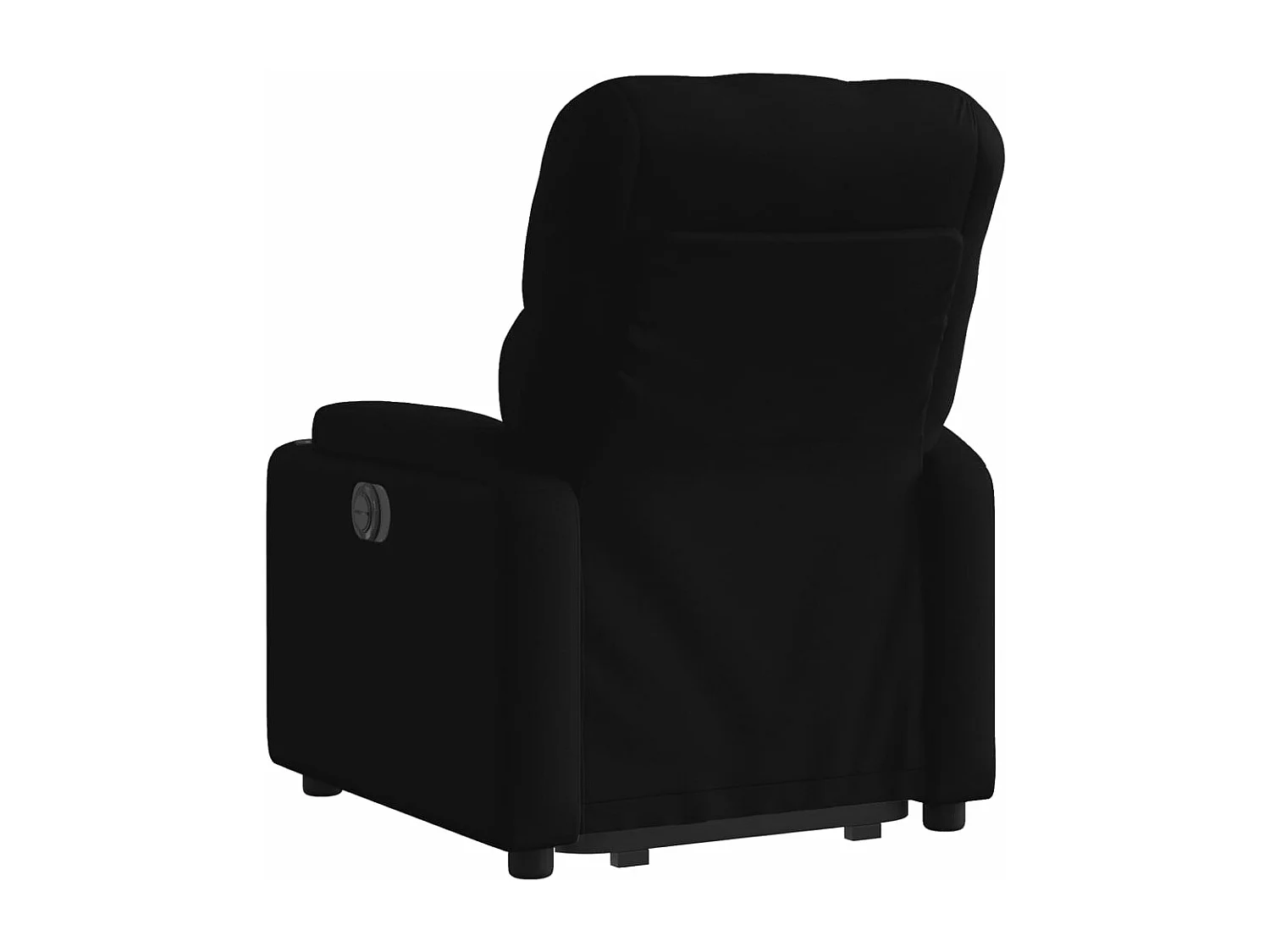 Fauteuil inclinable noir tissu