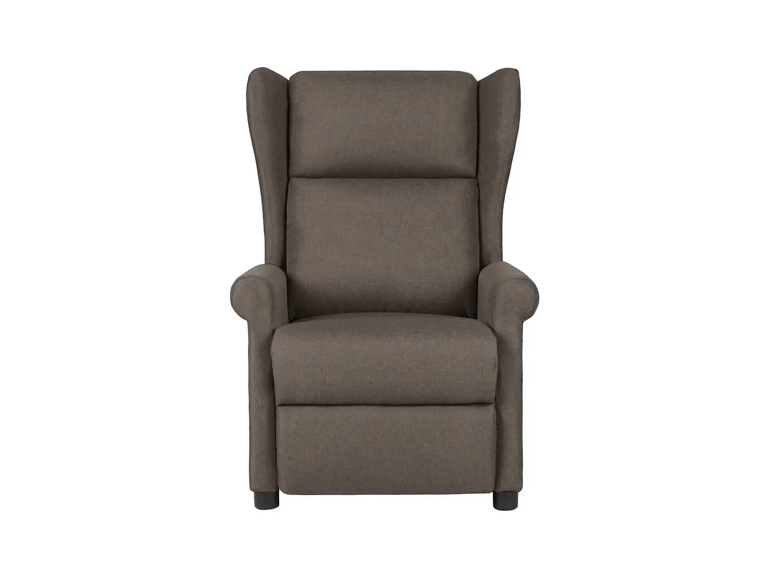 Fauteuil inclinable Noir Tissu