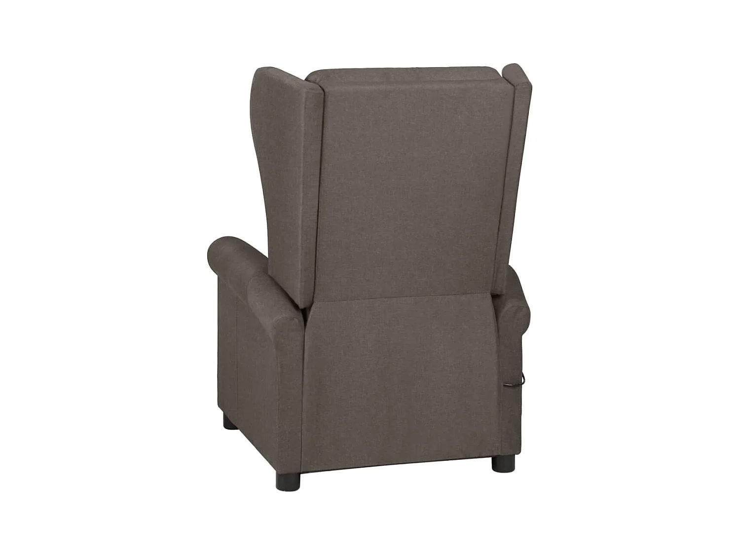 Fauteuil inclinable Noir Tissu