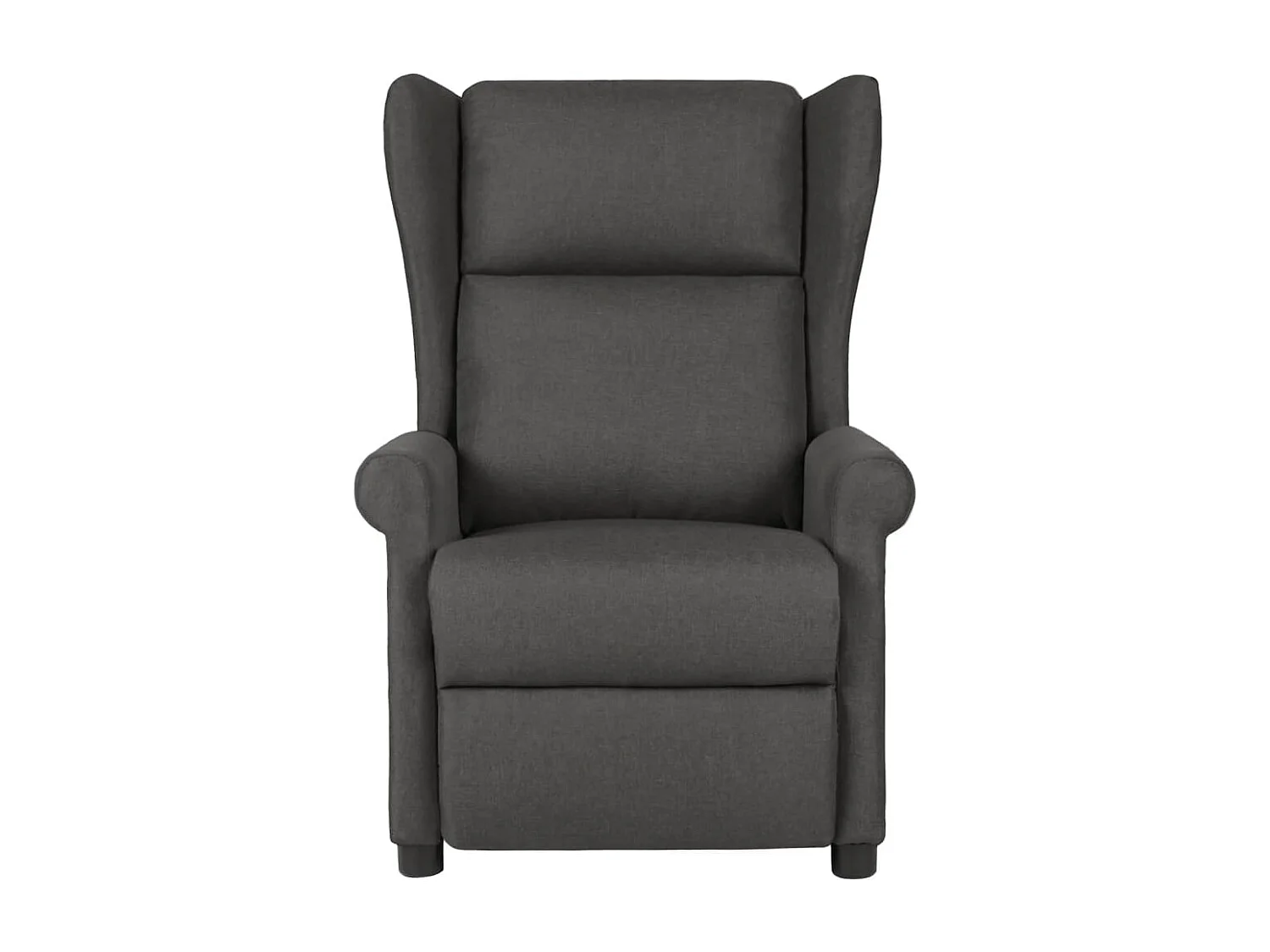 Fauteuil inclinable Gris foncé Tissu