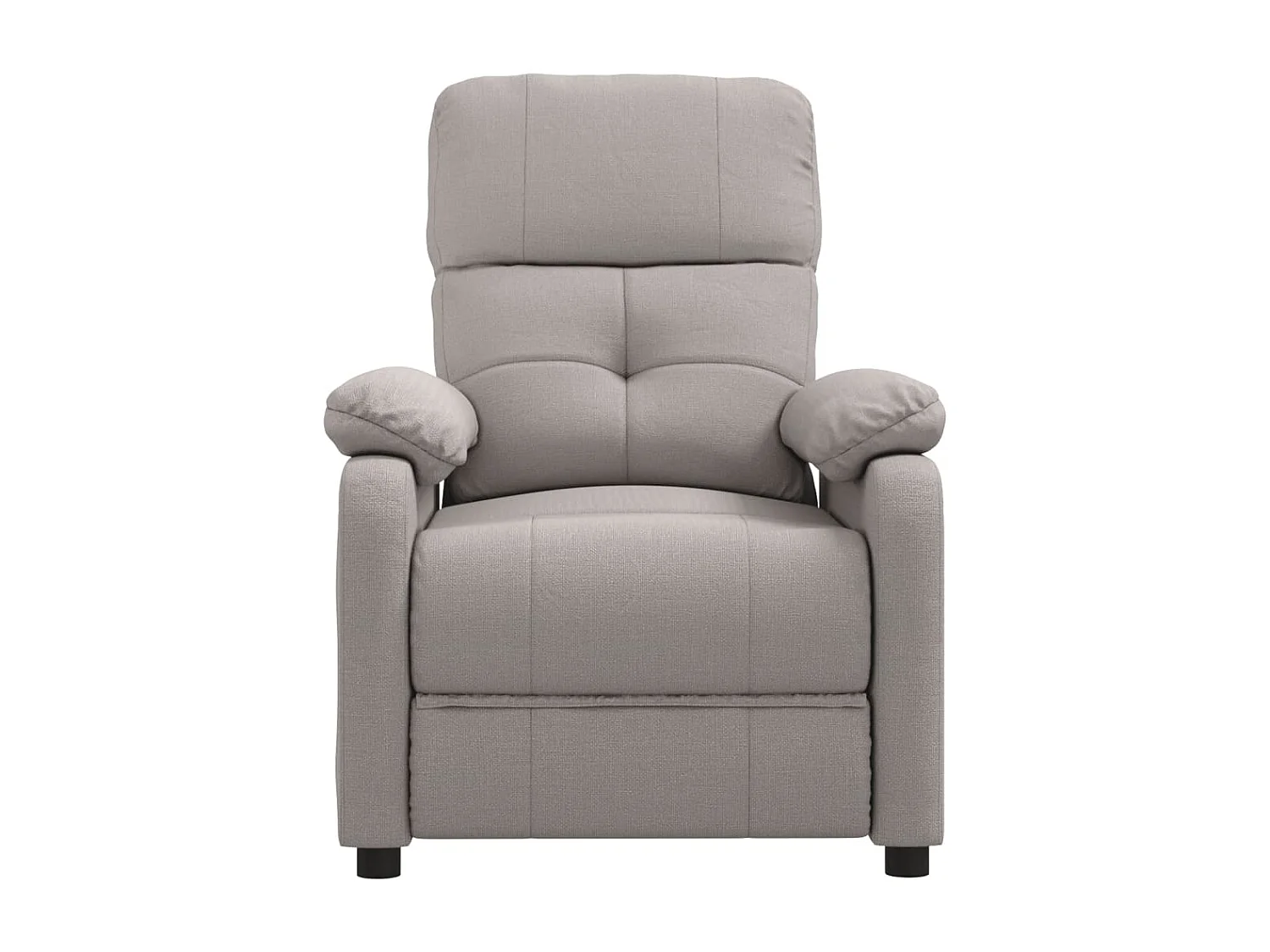 Fauteuil inclinable Taupe Tissu