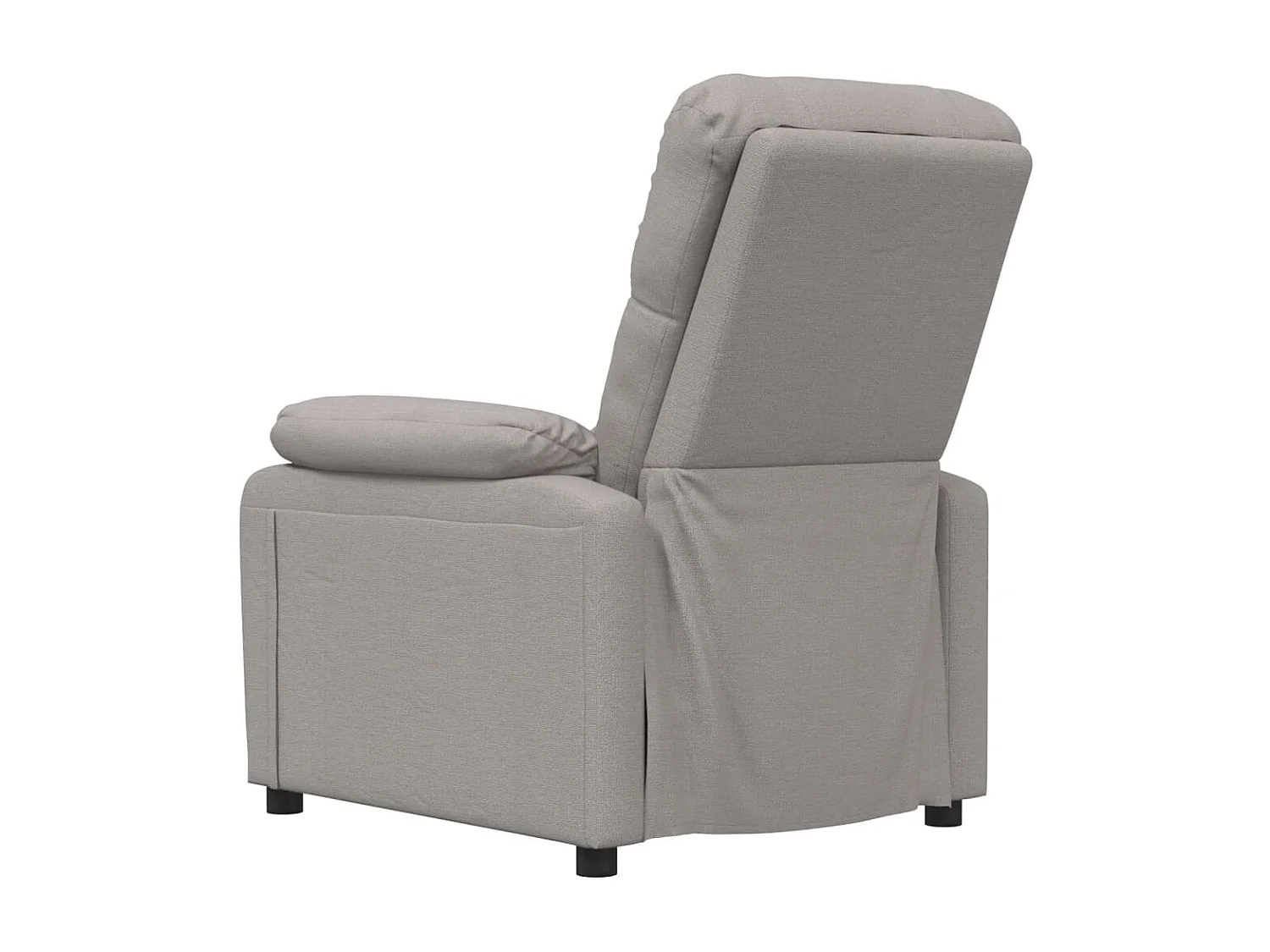 Fauteuil inclinable Taupe Tissu