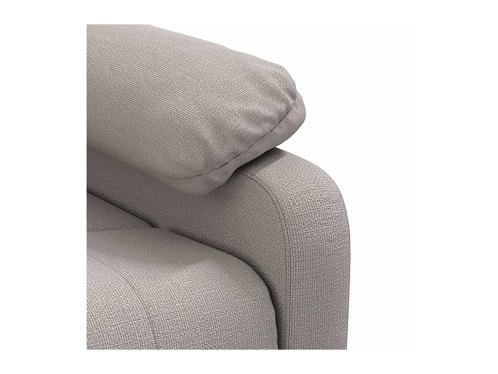 Fauteuil inclinable Taupe Tissu
