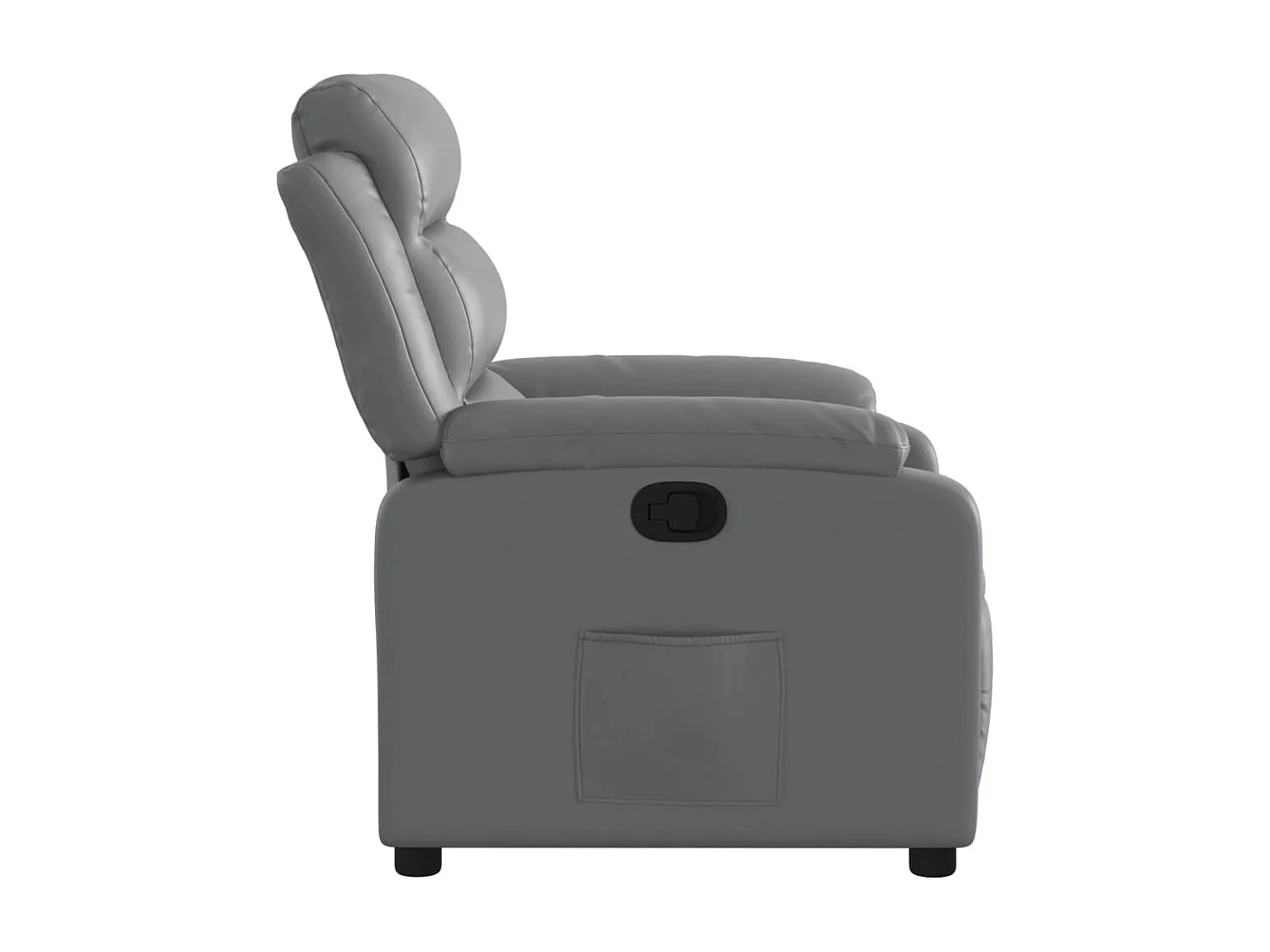 Fauteuil inclinable Gris Similicuir
