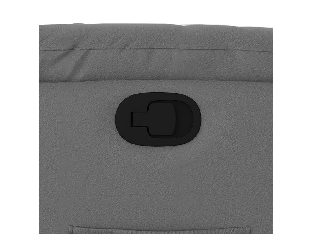 Fauteuil inclinable Gris Similicuir