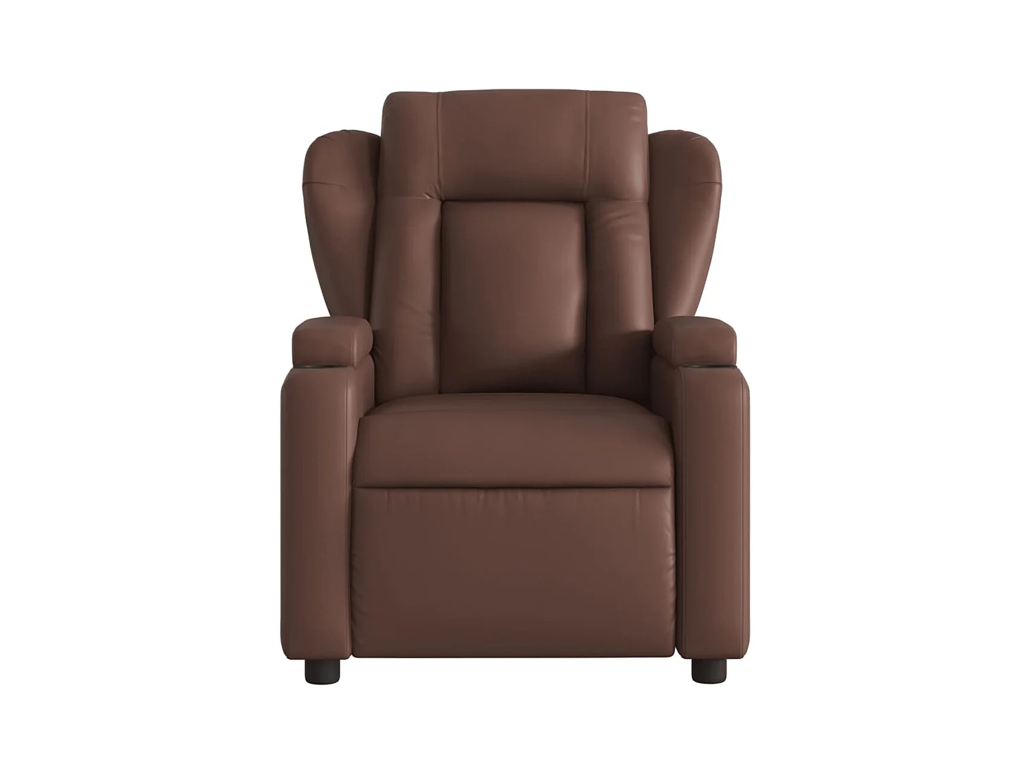 Fauteuil inclinable électrique Marron Similicuir