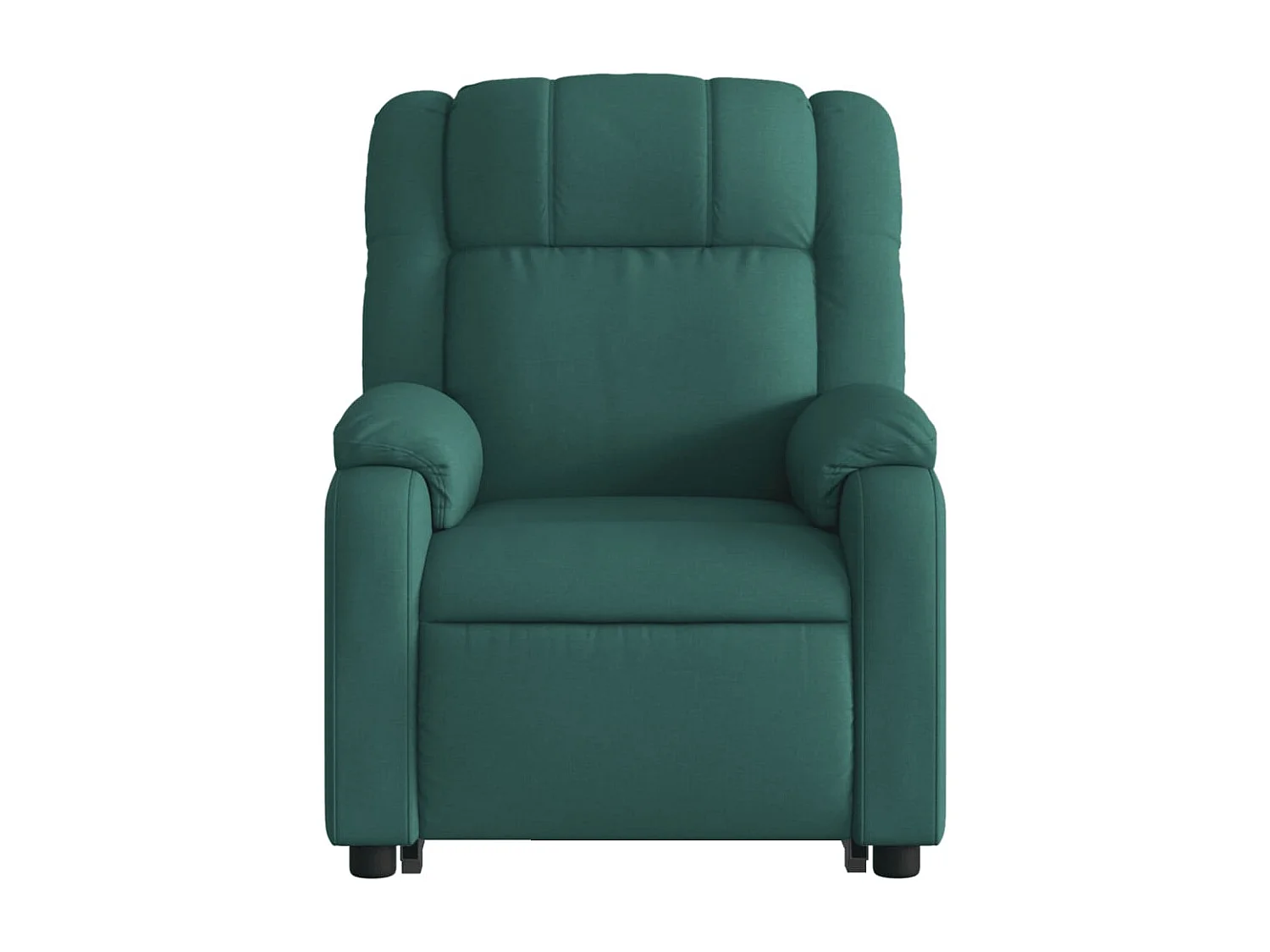 Fauteuil inclinable vert foncé tissu