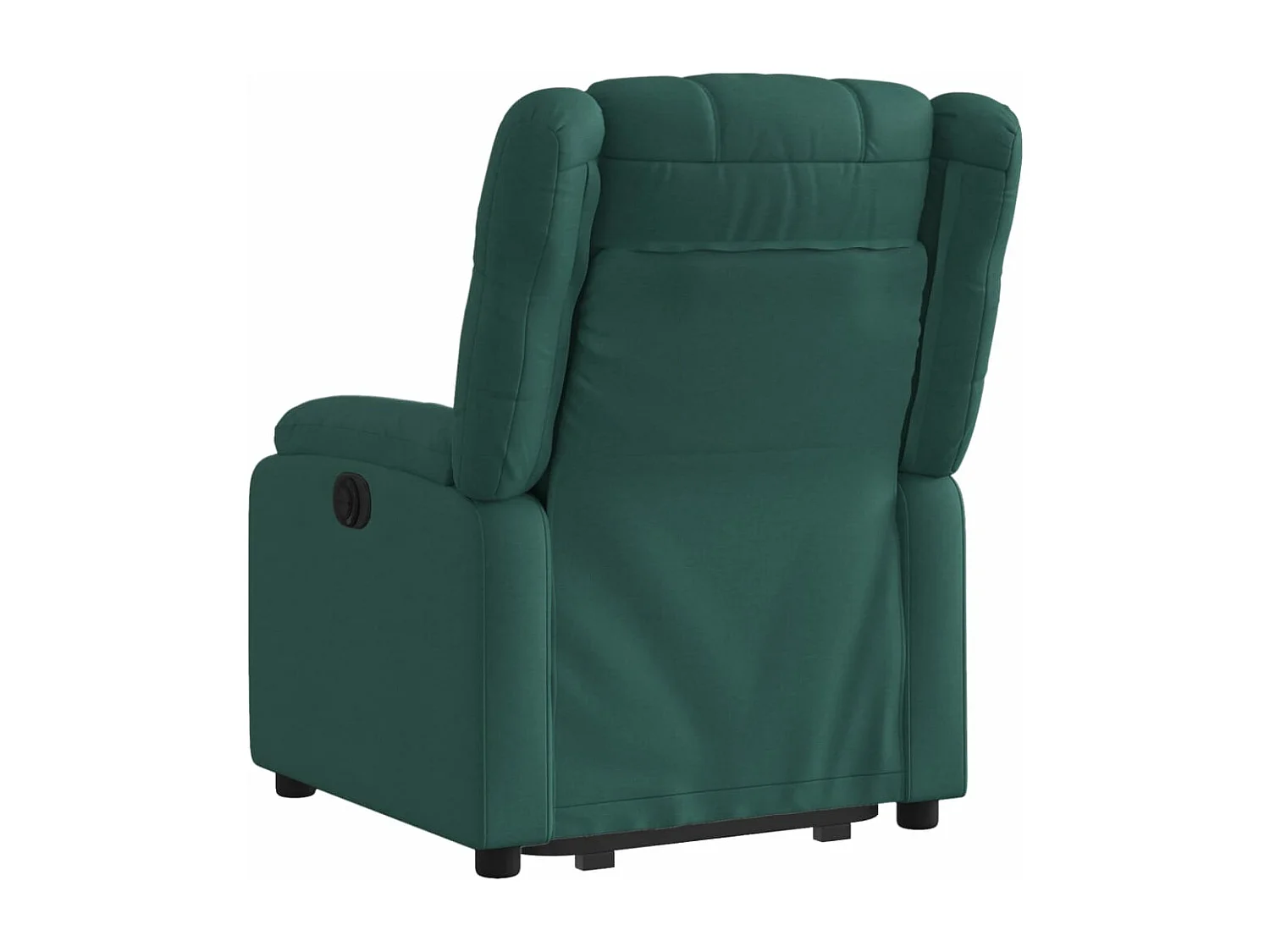 Fauteuil inclinable vert foncé tissu