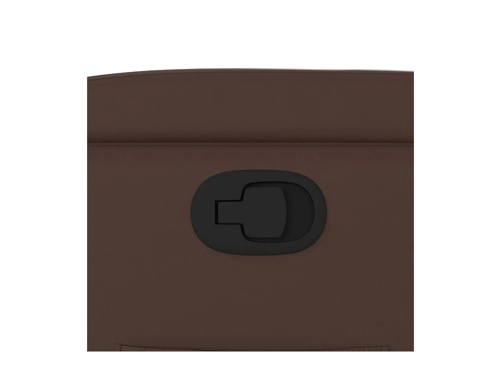 Fauteuil inclinable Marron Similicuir