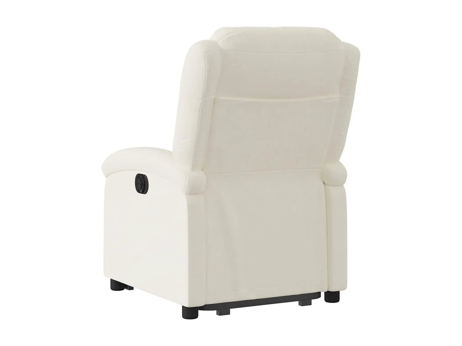 Fauteuil inclinable Crème Velours