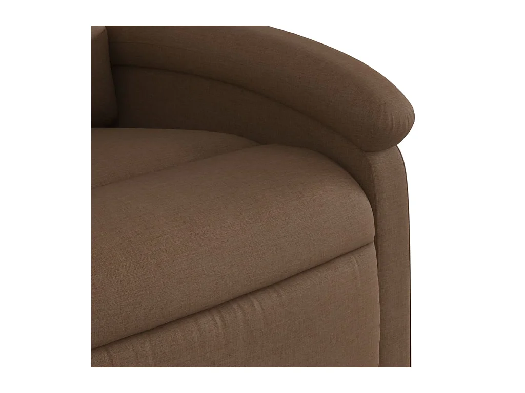 Fauteuil inclinable Marron Tissu