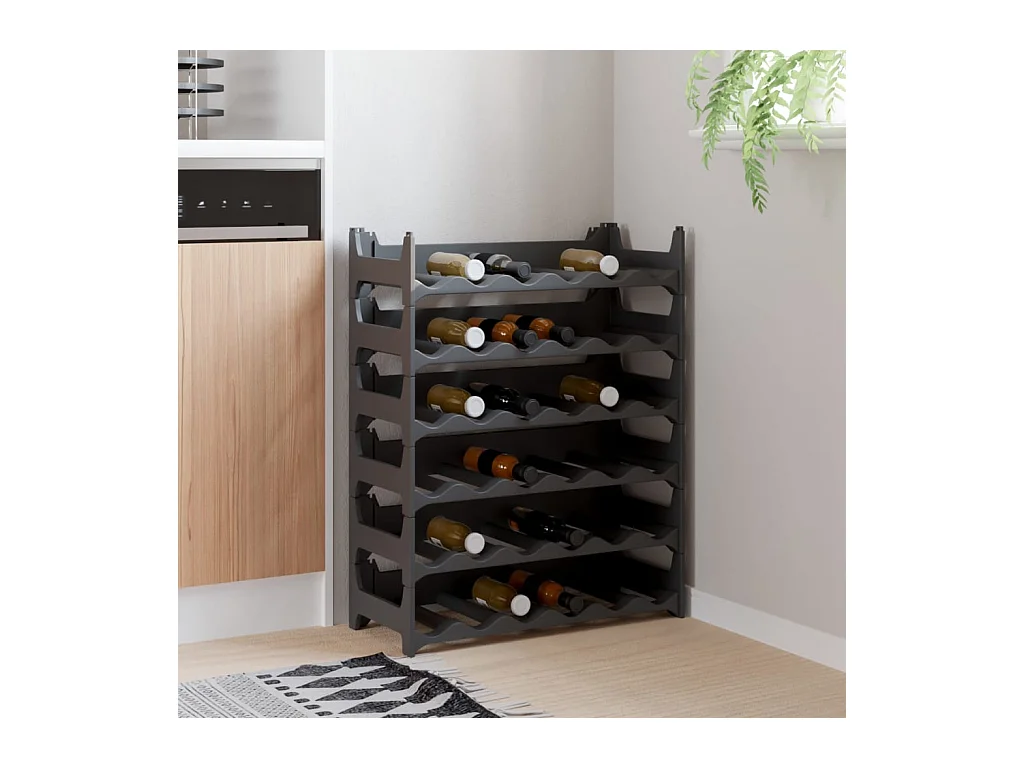 Weinregal für 36 Flaschen PP stapelbar