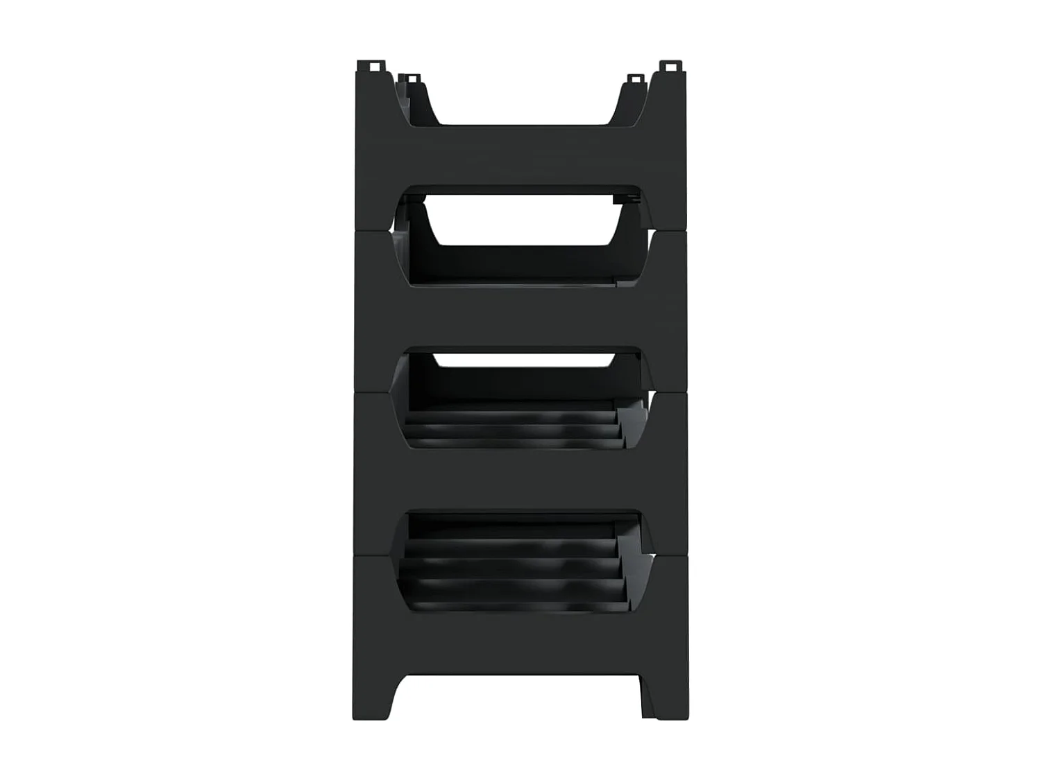 Garrafeira para 24 garrafas em PP empilhável