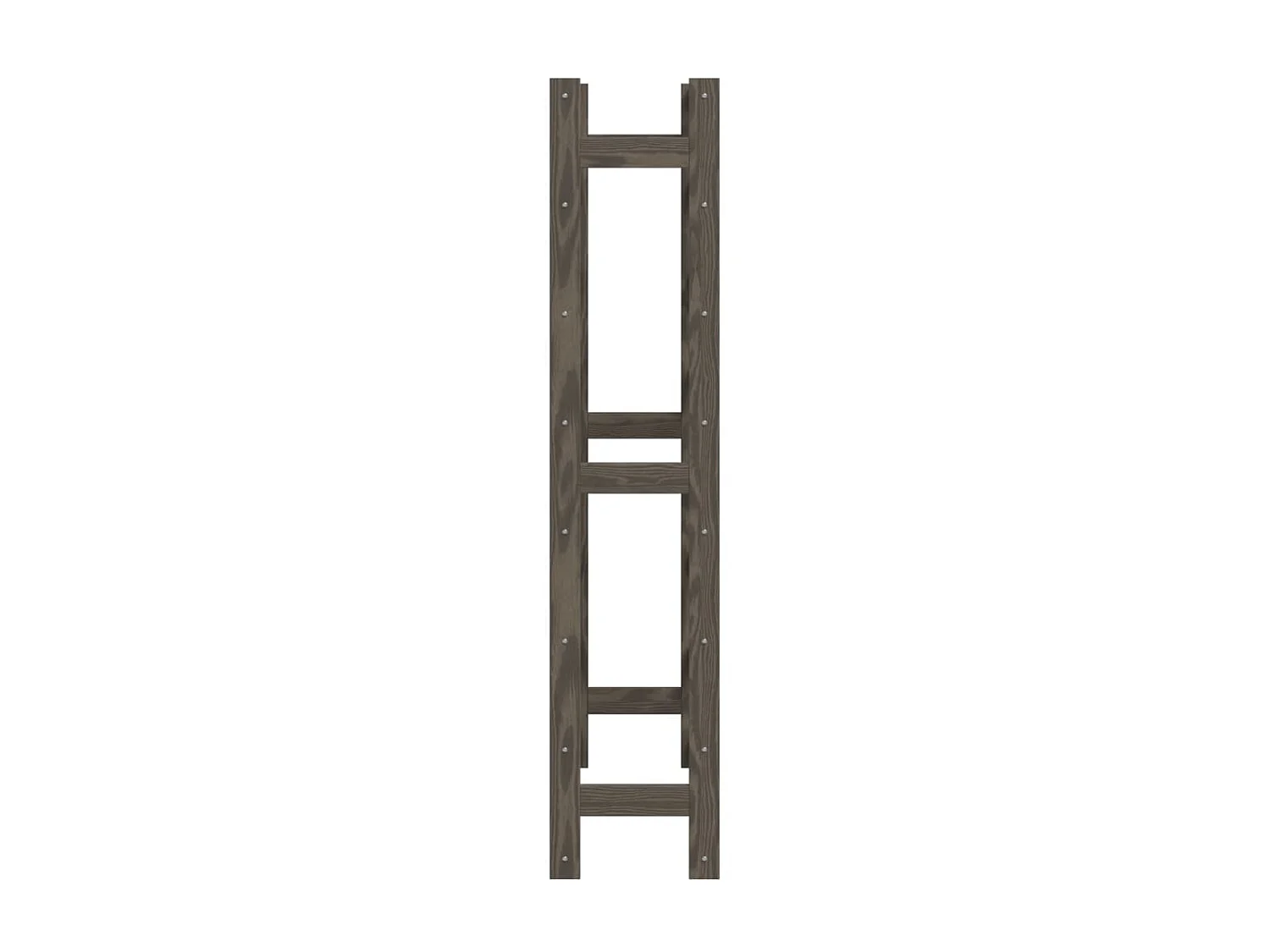 Casier à bouteilles pour 56 bouteilles gris bois pin solide