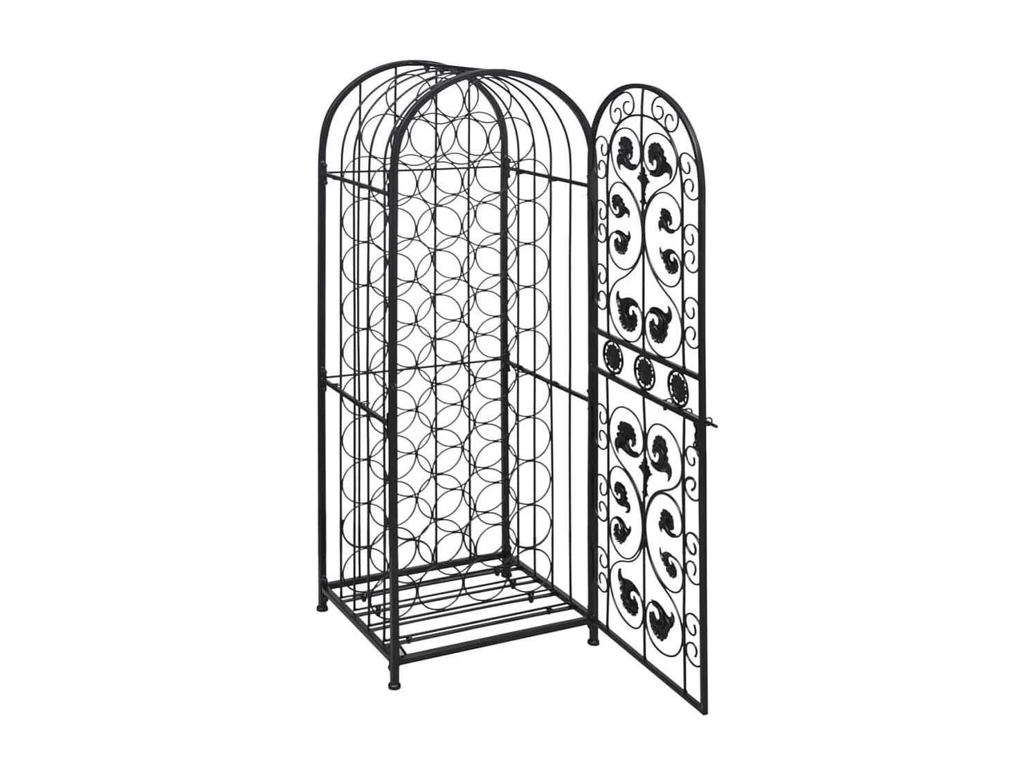 Portabottiglie per 45 bottiglie Metallo