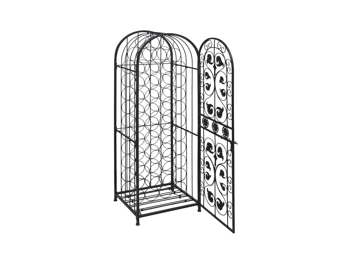 Casier à bouteilles pour 45 bouteilles Métal