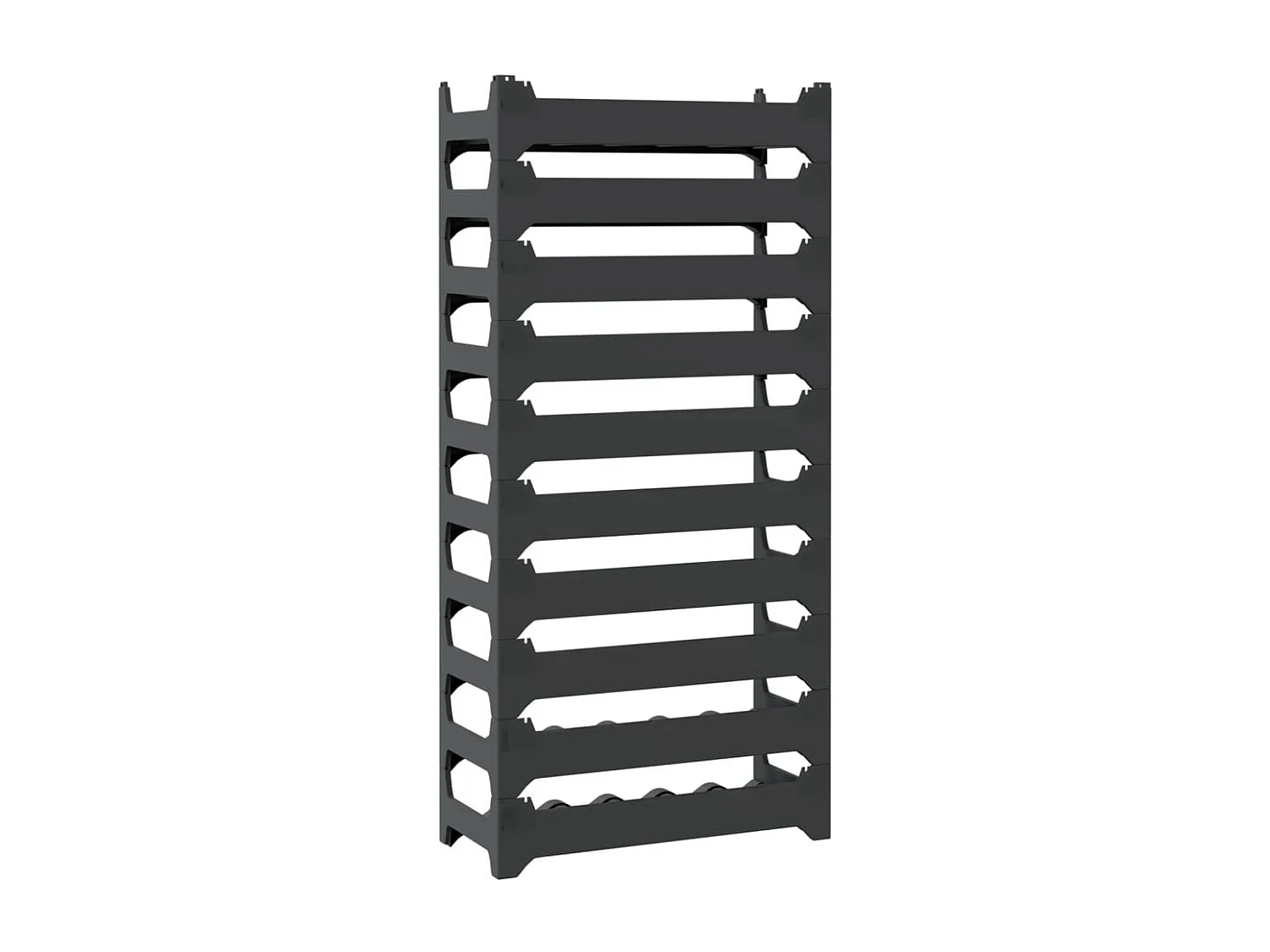 Weinregal für 60 Flaschen PP stapelbar