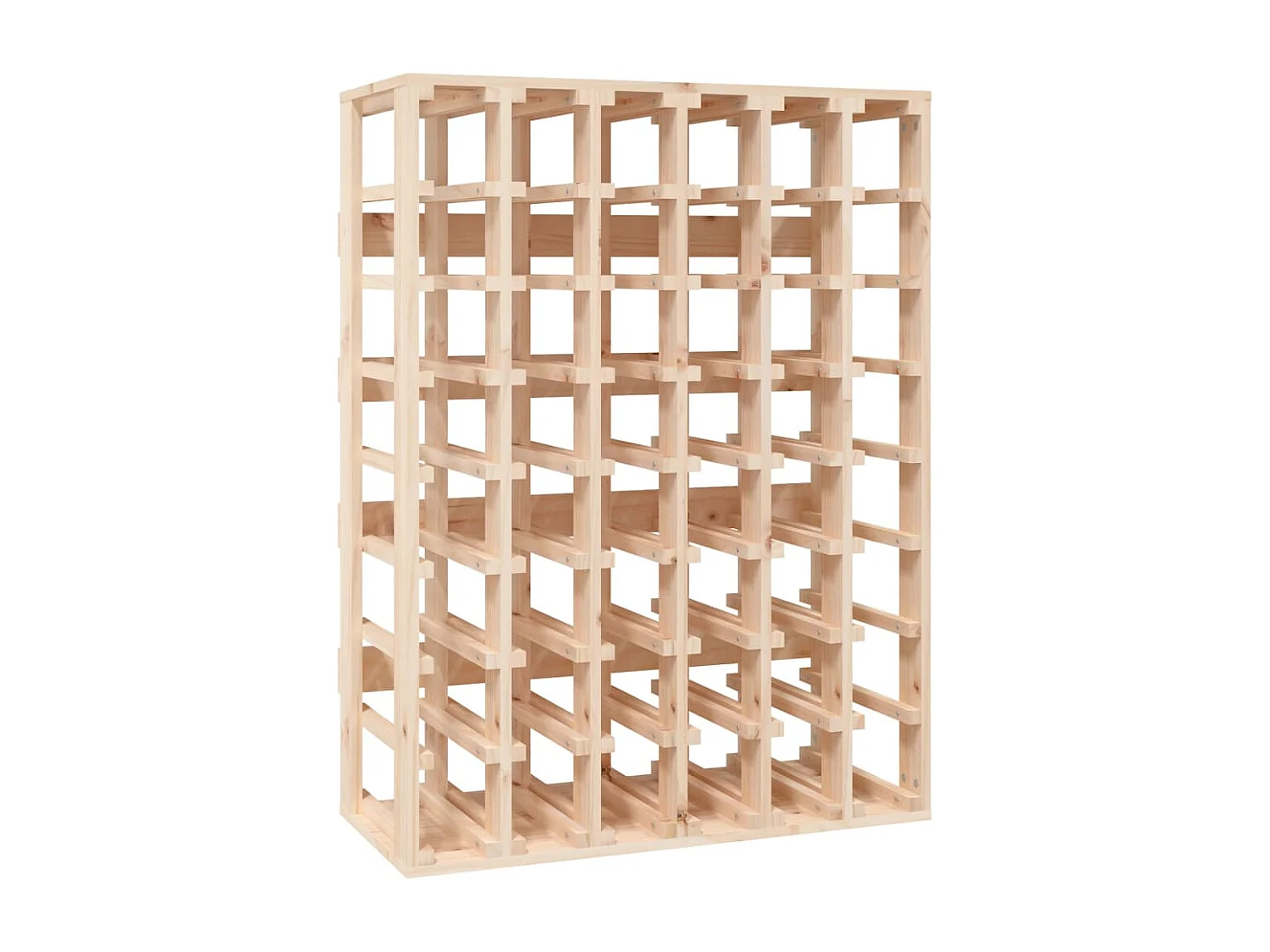 Botellero 70x33x94 cm Madera maciza de pino