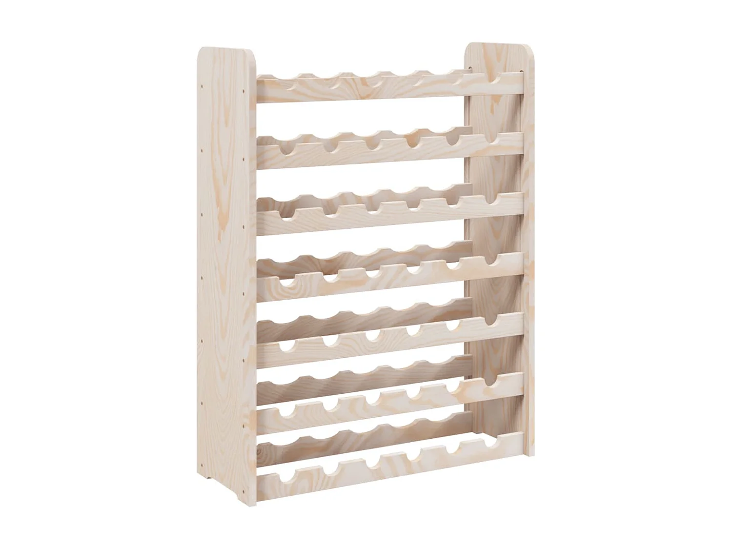 Botellero 67,5x25x87 cm Madera maciza de pino