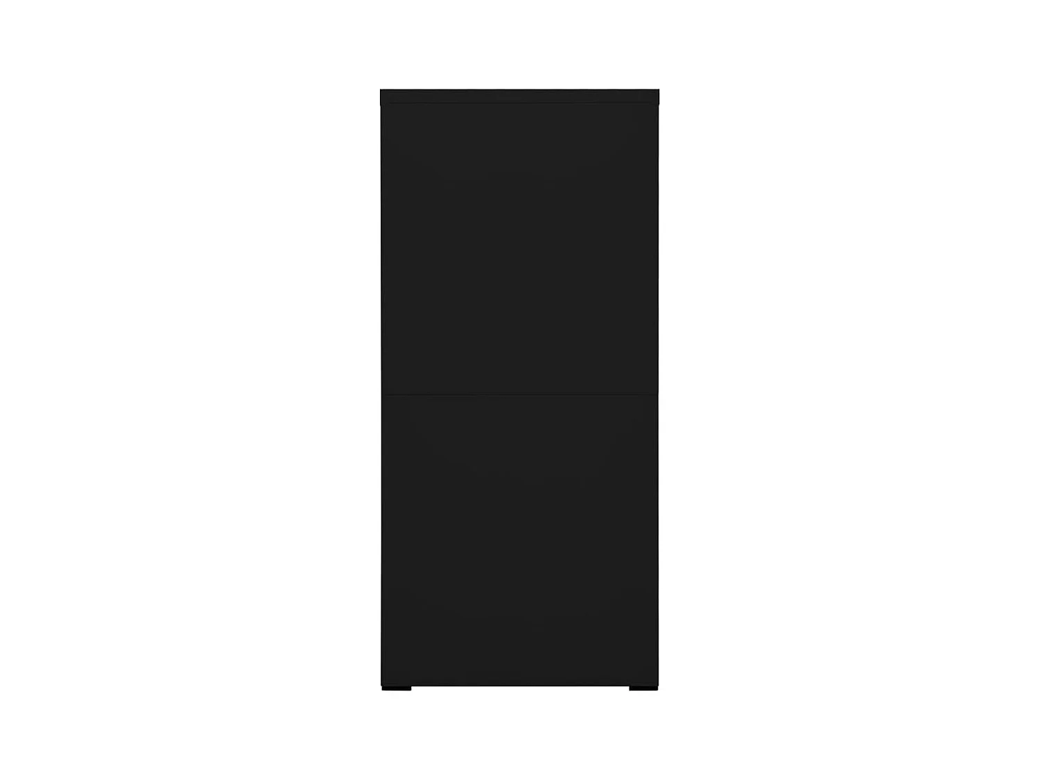 Classeur Noir 46x62x133 cm Acier