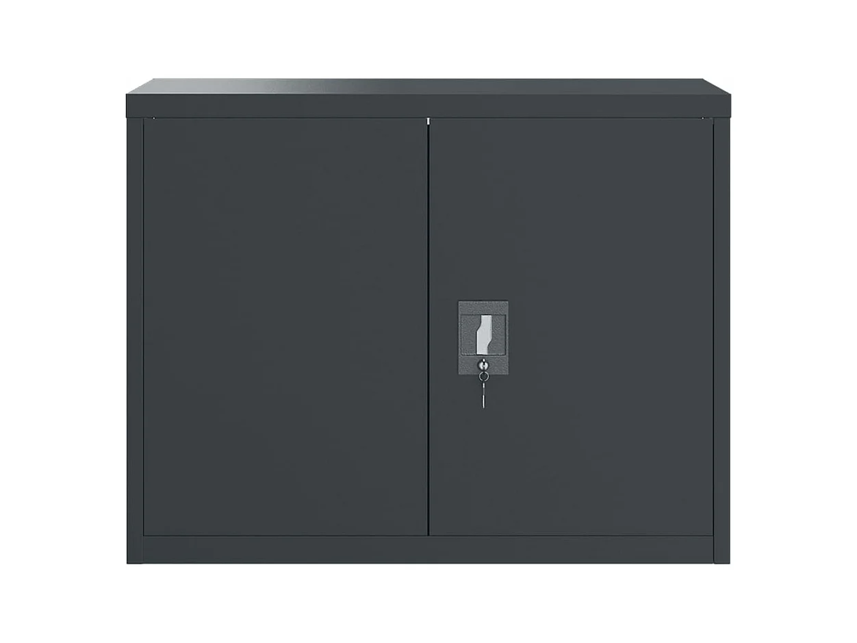 Classeur anthracite 90x40x70 cm acier