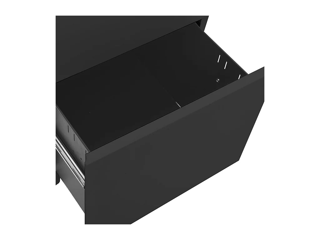 Classeur mobile Anthracite 39x45x60 cm Acier