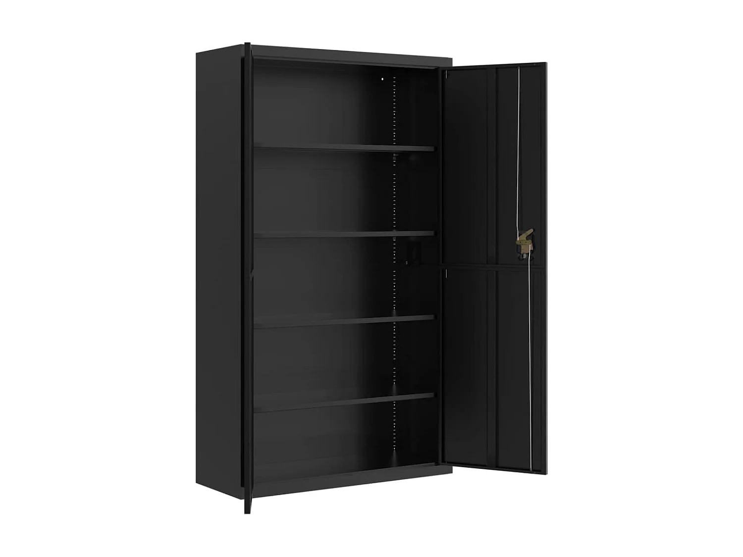 Classeur noir 105x40x180 cm acier