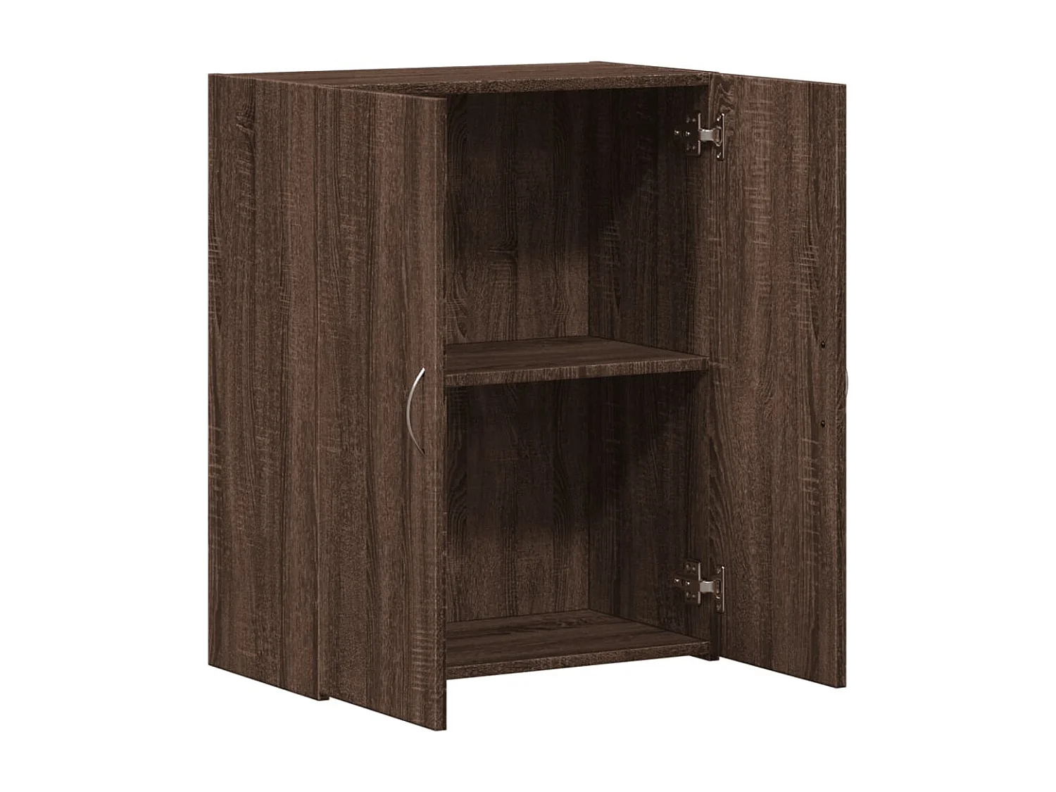 Mobile classificatore in rovere marrone, derivati del legno